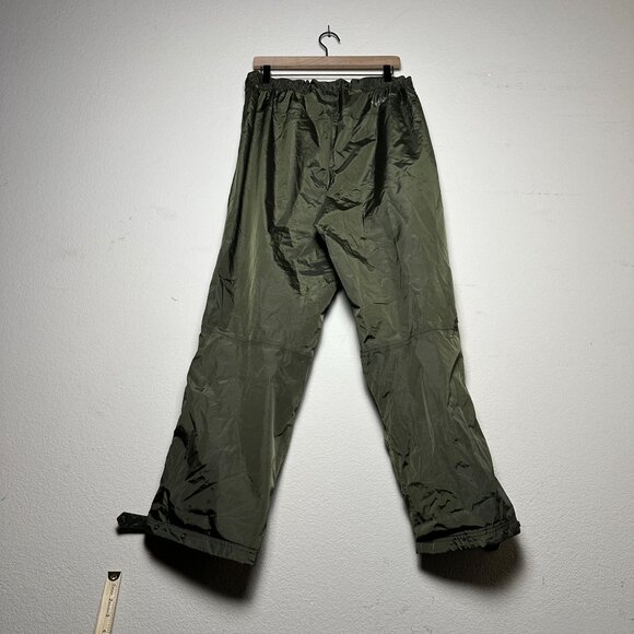 Field & Stream Hydroproof Track Pants Green Fishing Outdoors Men 32x30 Baggy Y2K - Picture 2 of 13